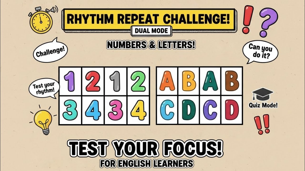 Only 1% Can Pass Level 5! 🤯 | Rhythm Repeat Challenge