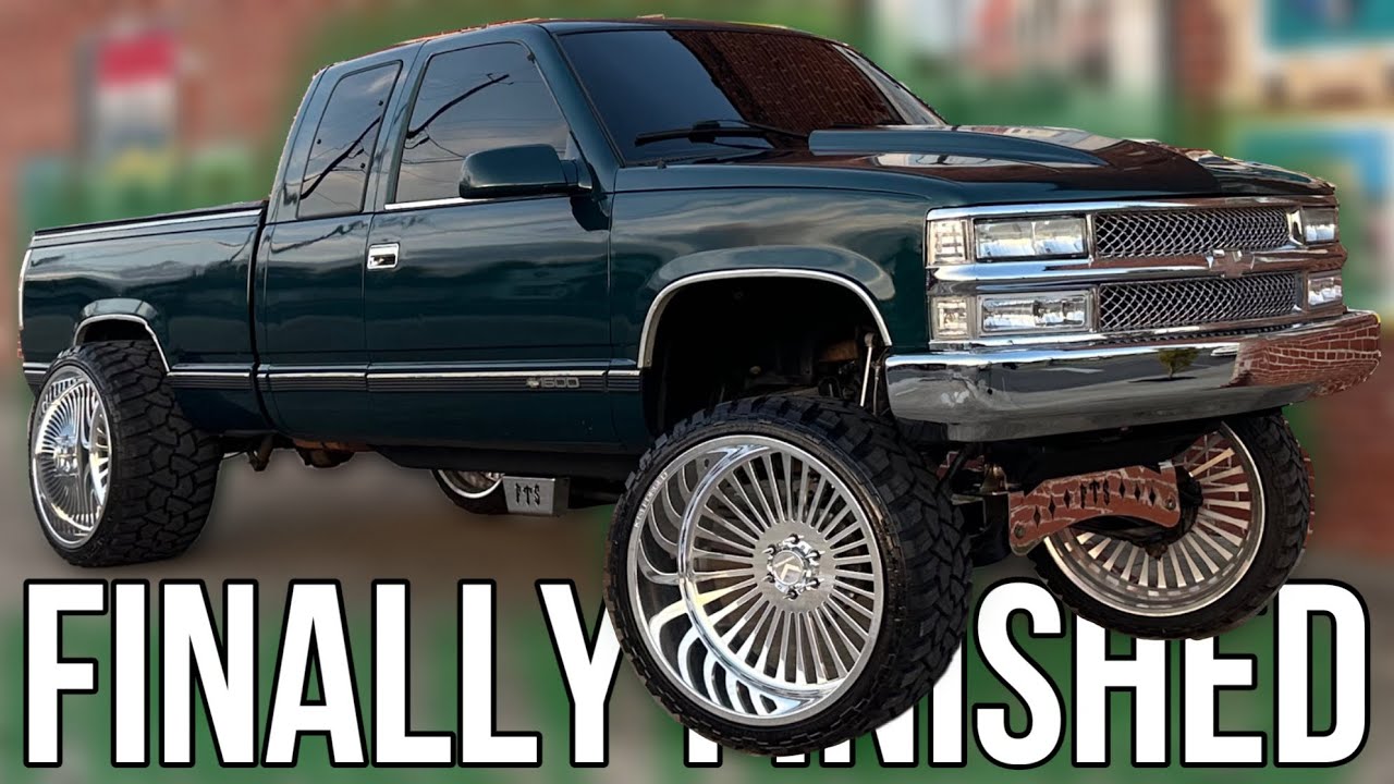Finally Putting My FTS Lift And 26x16s On My Truck!