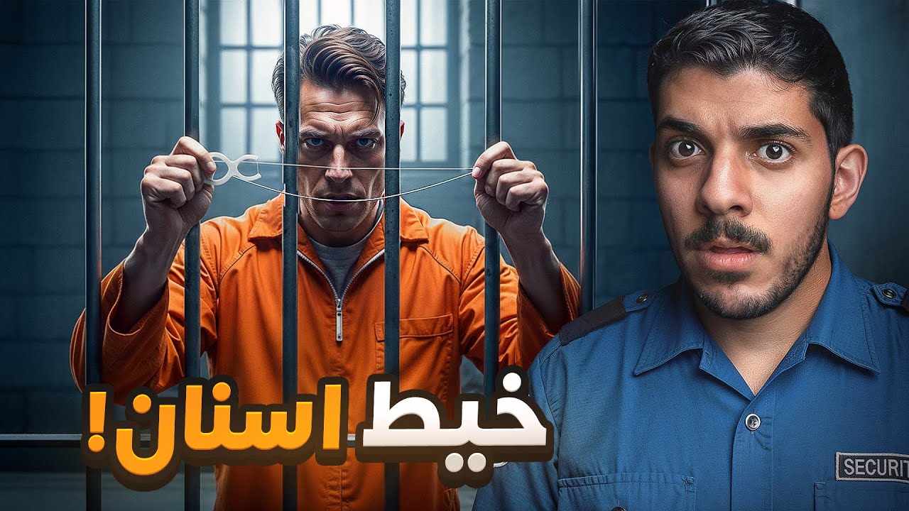 هرب من السجن بأضعف اداة في العالم! (خيط الاسنان)