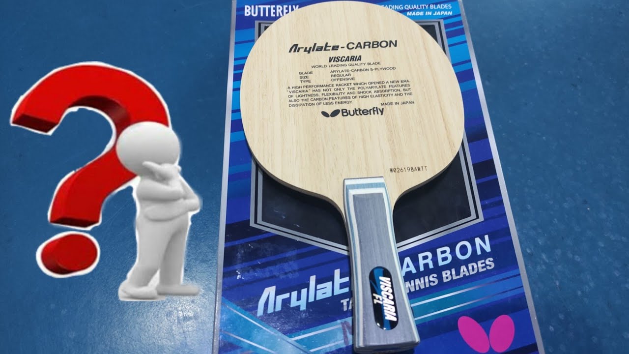 bed pingpong butterfly viscaria || dipake banyak pemain tenis meja #thepingpongvideo