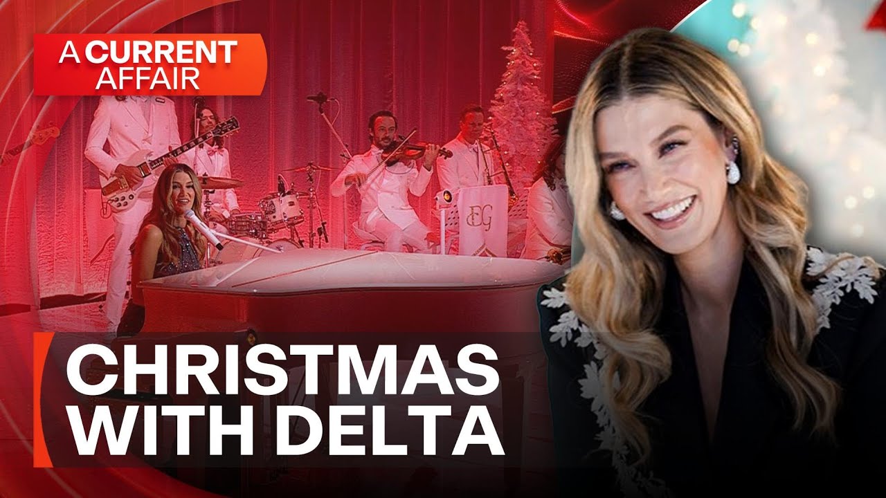 Sneak peek at Delta Goodrem's Christmas special | A Current Affair