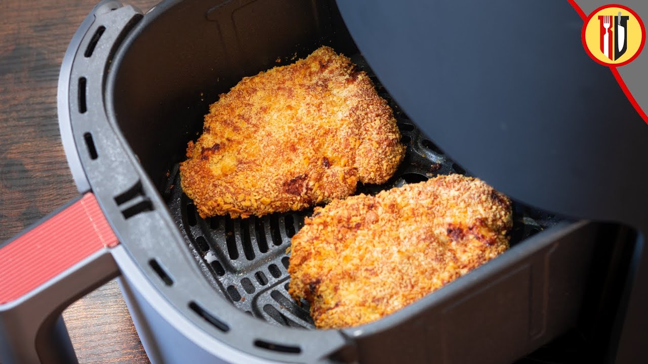 How to cook pork schnitzel in the air fryer