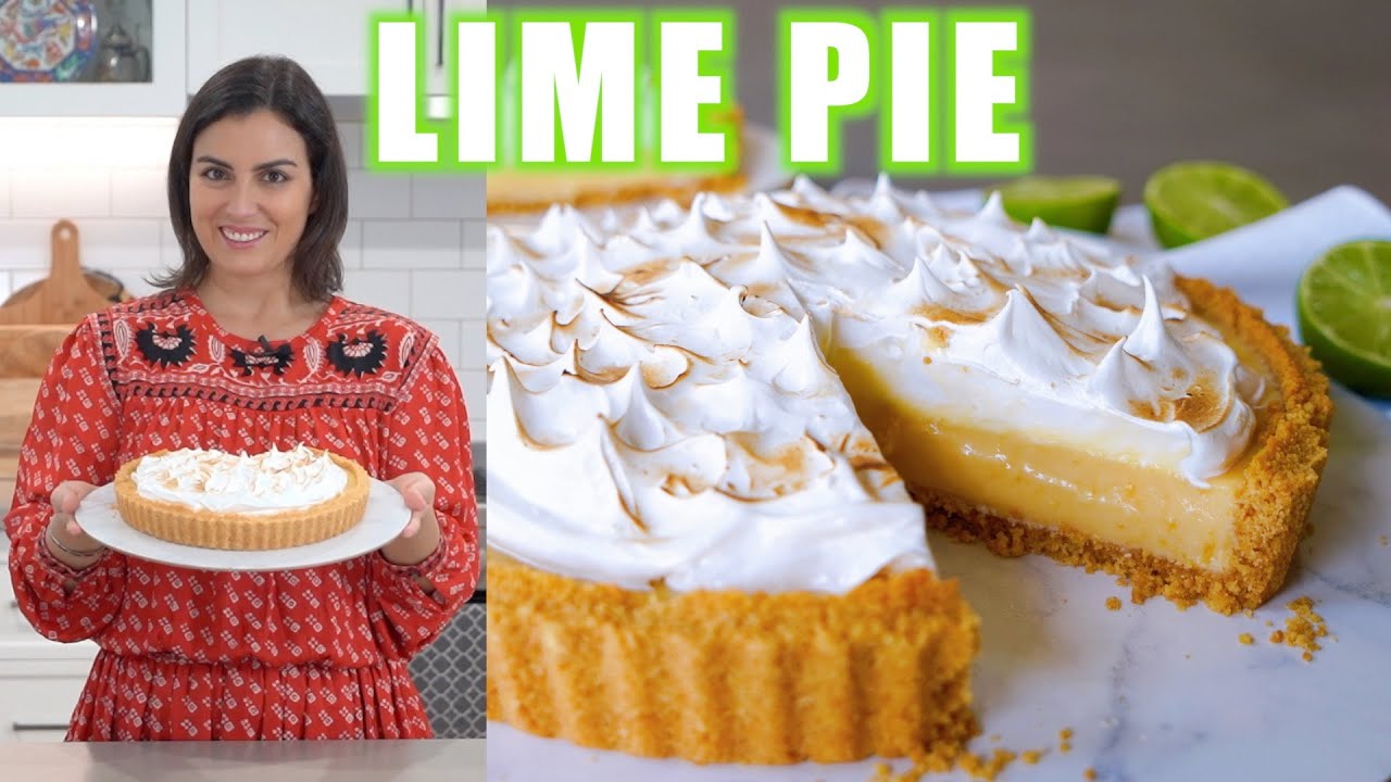 THE BEST Lime Pie Recipe (Pie de Limon) | Eating with Andy