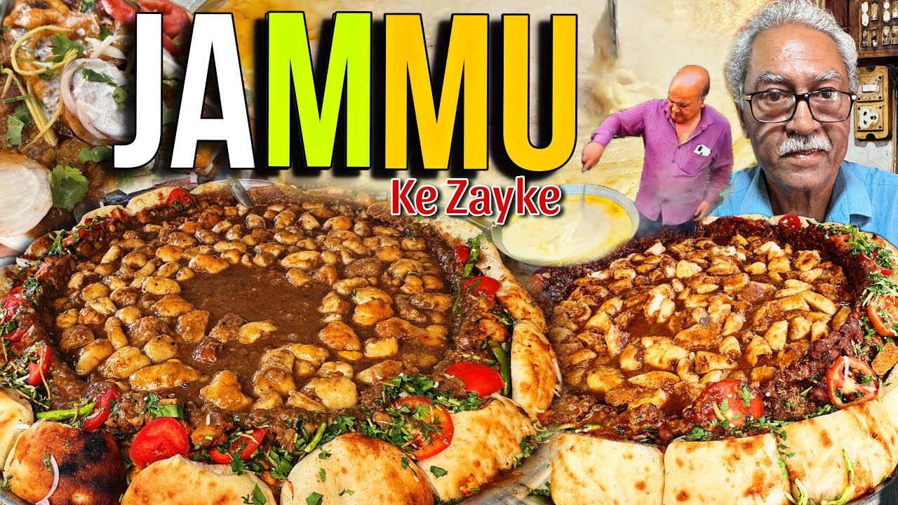 Epic 100 Years Old Food Gems of JAMMU | Iconic देसी घी Halwa, Rajmah Dip Kulcha, Coal Butter Toast