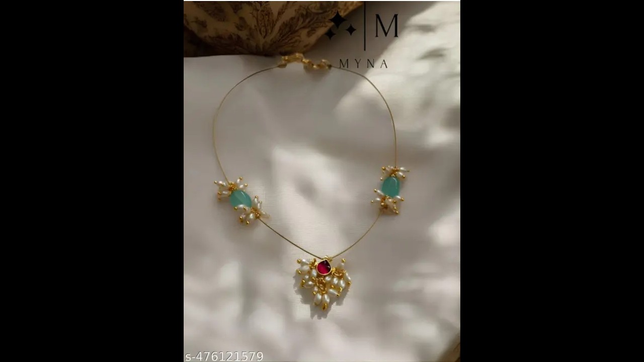 Minimalist invisible necklace for women/girls@Meesho