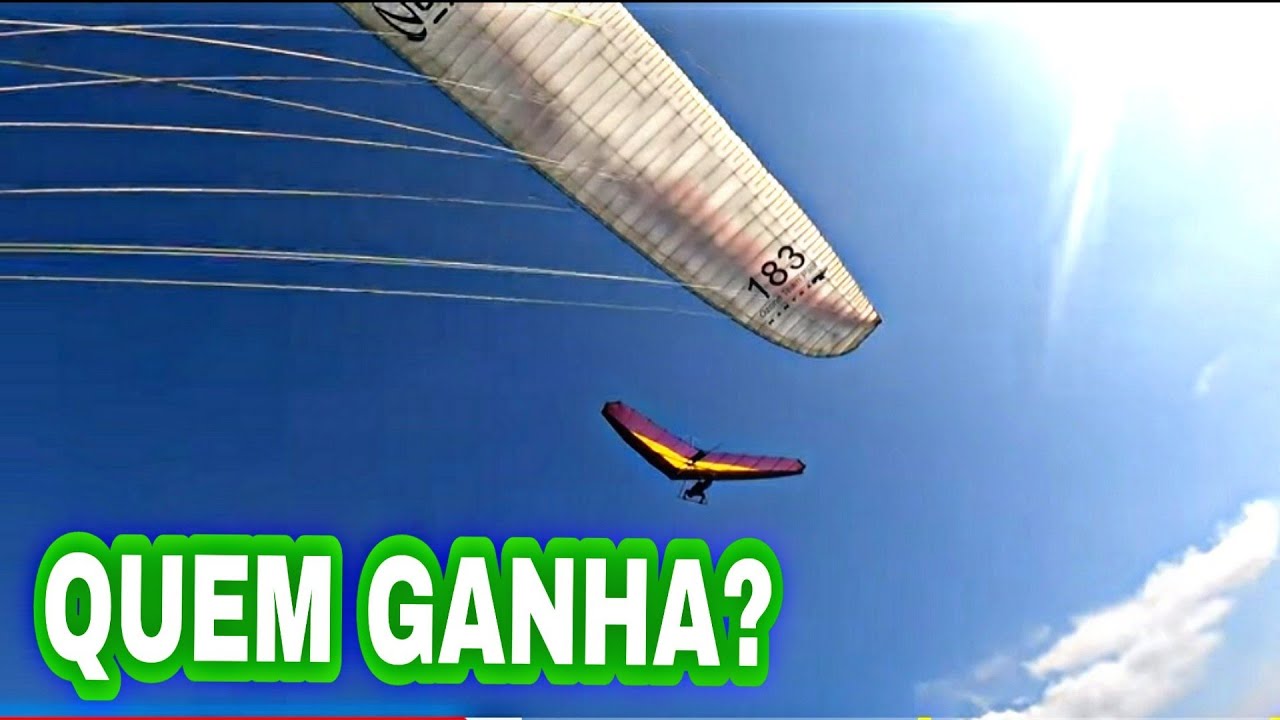 PARAPENTE X ASA DELTA, Quem ganha?