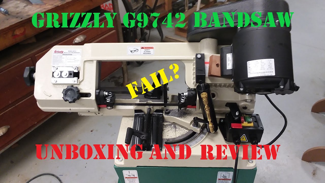 Grizzly G9742 Metal Cutting Band Saw Review