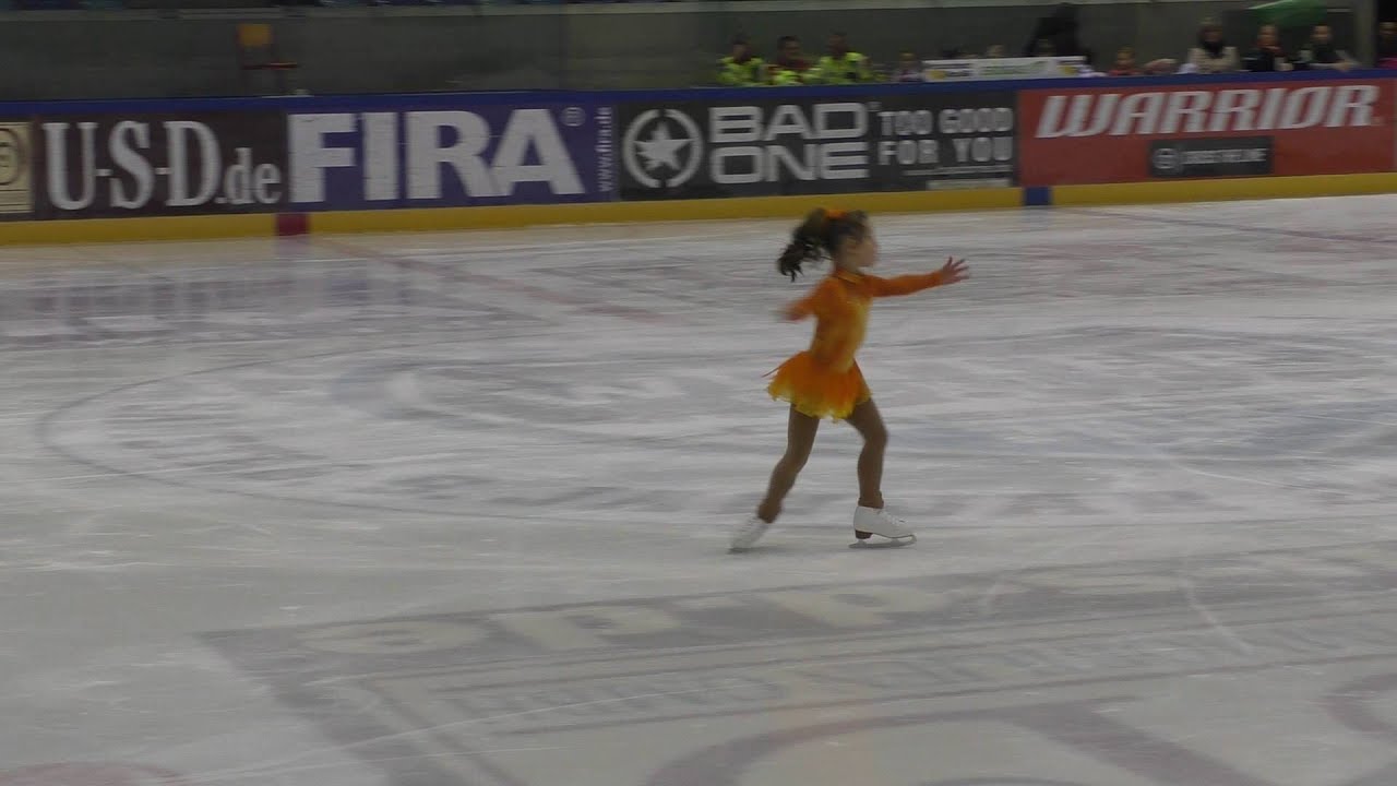 Eiskunstlauf Kür Yella Freizeitpokal Dresden 2016 [AK6 DEC]