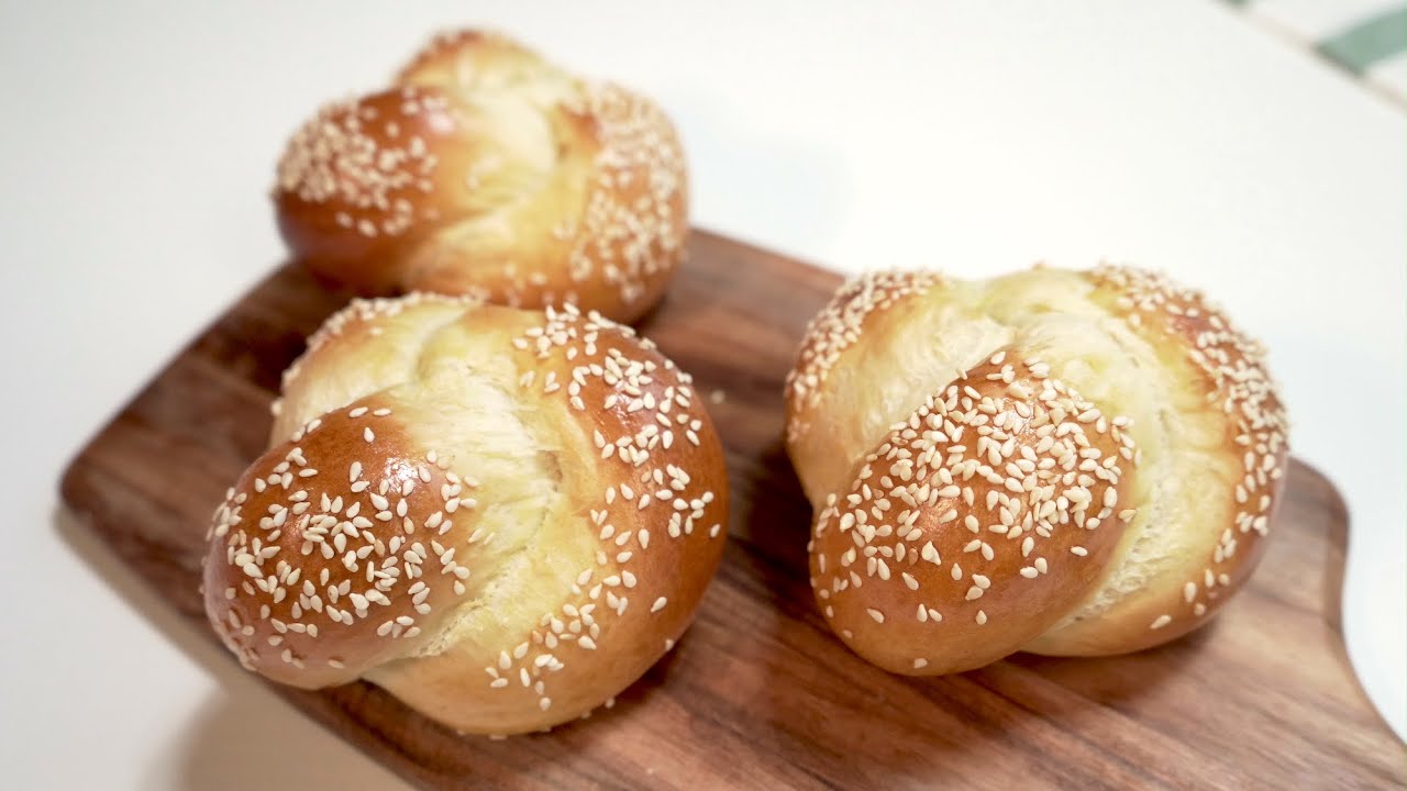Honey Challah Bread Recipe|Soft Challah Buns|Low Fat High Protein Recipe|KitchenAid|Goodcookingideas