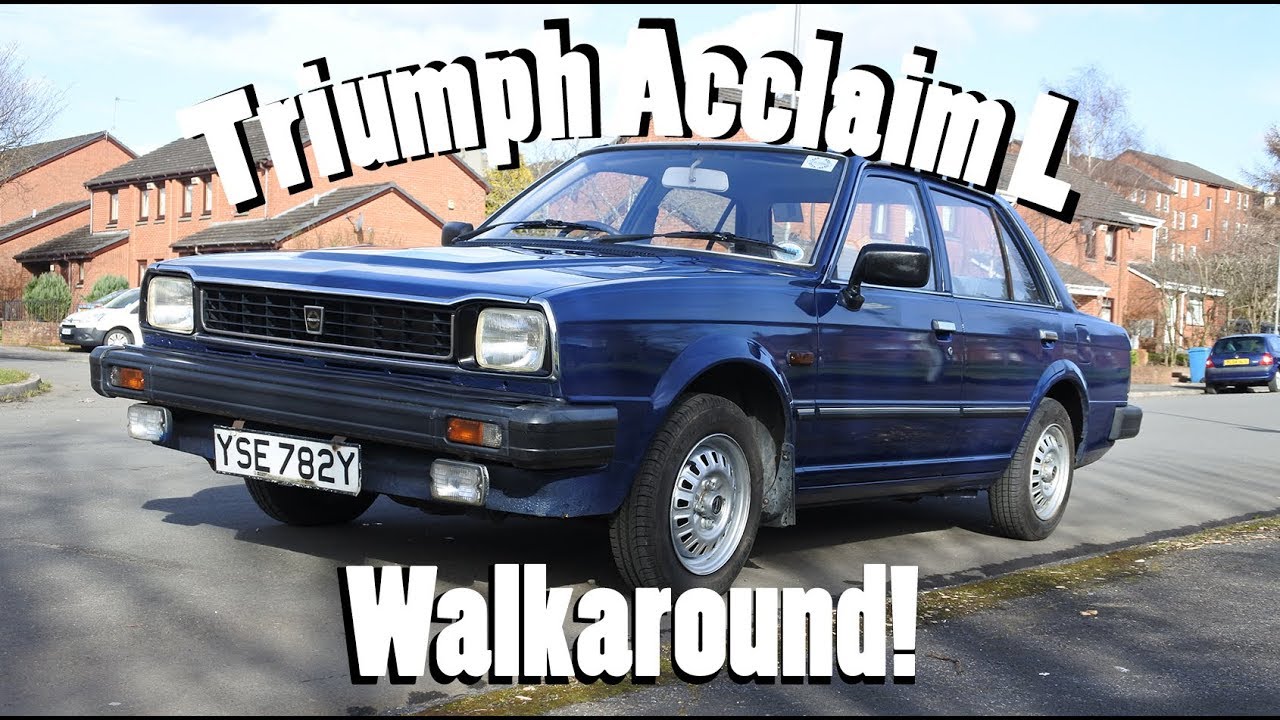 Triumph Acclaim L Walkaround