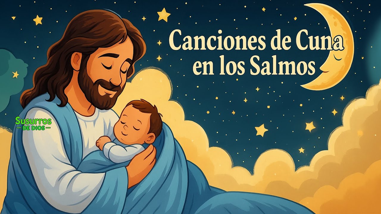 Canciones de Cuna en los Salmos 💤 | Música Cristiana Suave para Dormir | #susurrosdedios