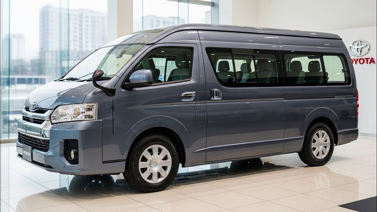 2027 Toyota HiAce 6-Seater – Modern Passenger Van with Durable Design and Practical Comfort (USA 