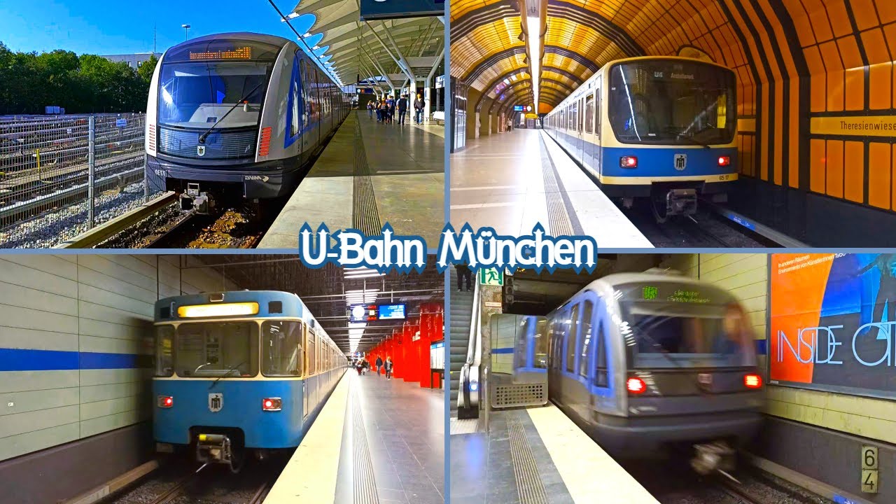 Мюнхенский метрополитен : все линии ( MVG ) ACC84