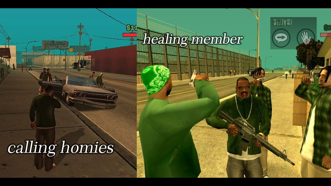 GTA SA android : 4 mod to improve your experience playing with your gang member