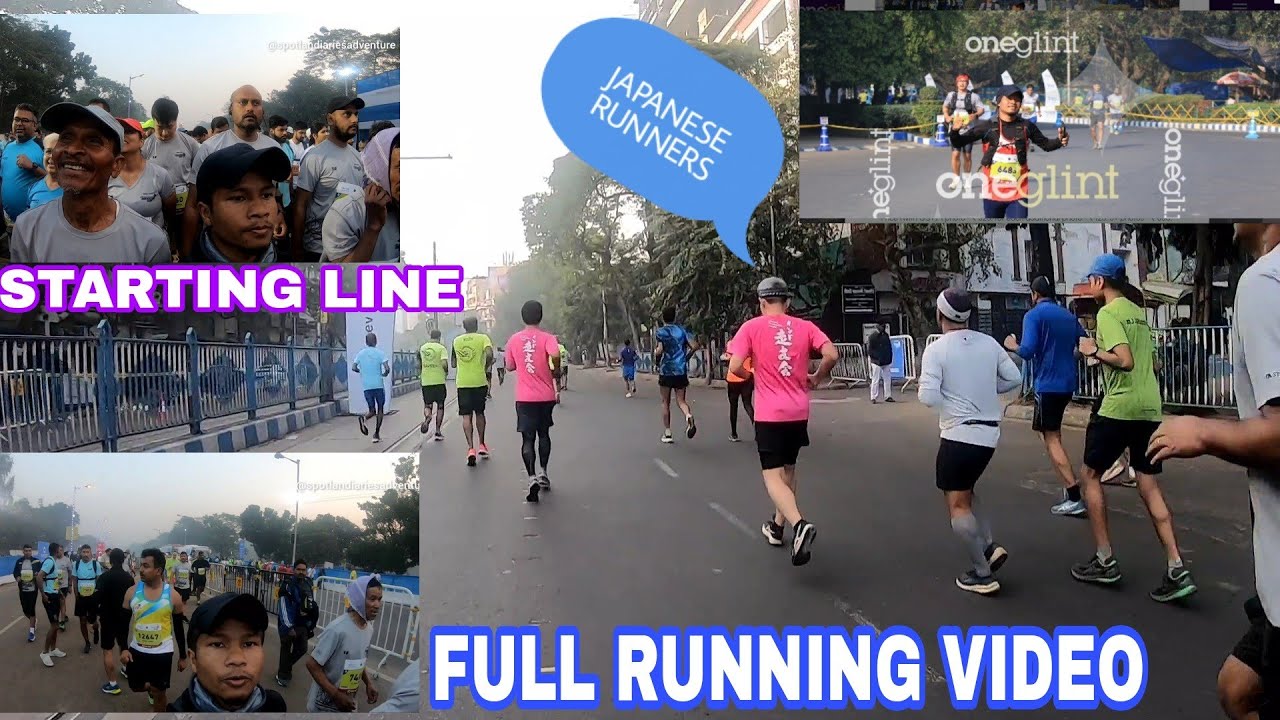 TATA STEEL 25K KOLKATA MARATHON | NADUH BA SDANG HADUH BAKUT |MY RUNNING VIDEO