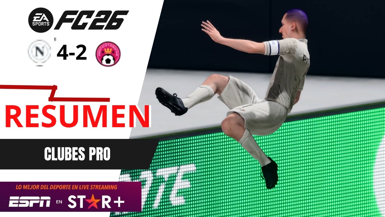 FC 26 CLUBES PRO - BLOOPER DEL GOAT Y DERROTA PARA LOS VISITANTES