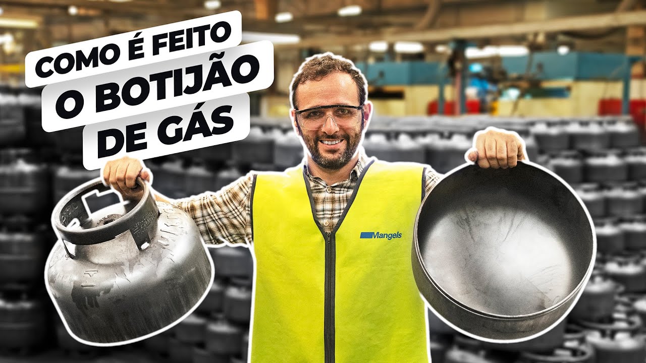Como é FEITO o BOTIJÃO de GÁS #Boravê