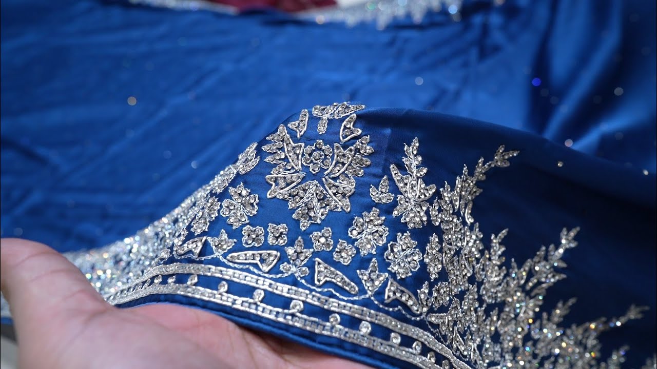 भरपूर-माल लीजिये कम दाम में डिज़ाइनर साड़ी बॉलिवुड साड़ी। Rose Saree and zardozi in Chandni Chowk