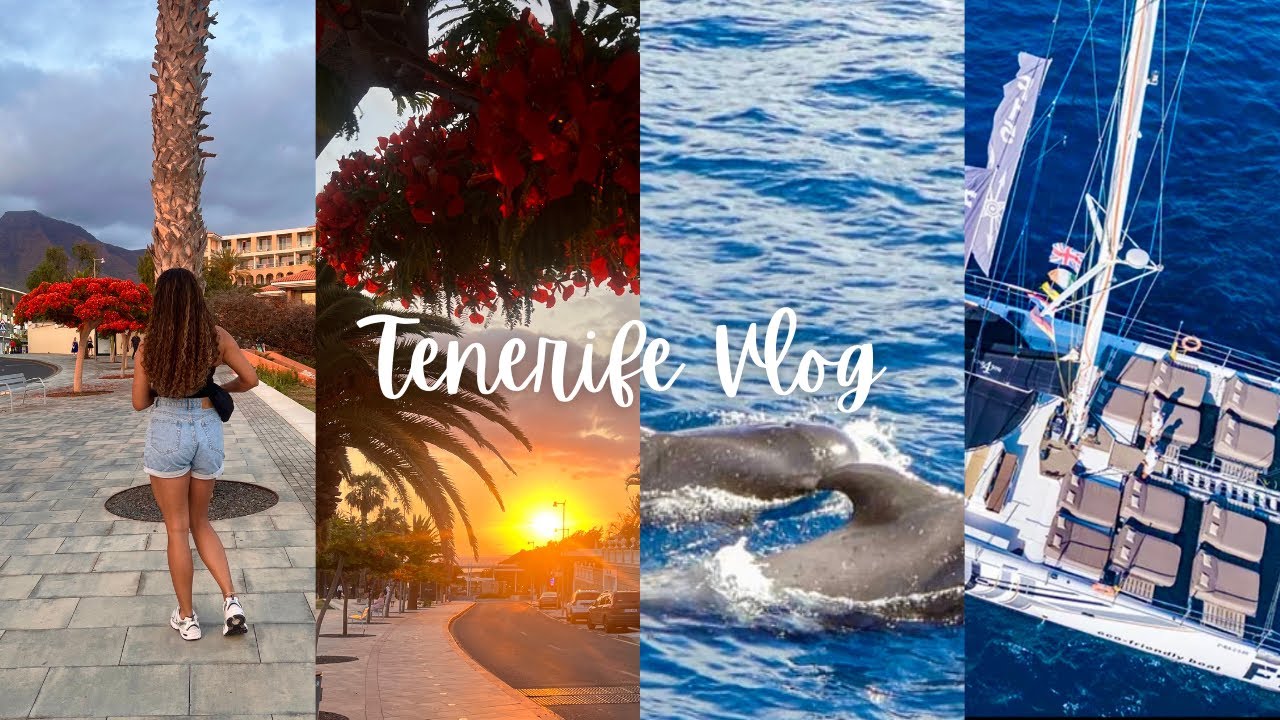 TENERIFE VLOG: Whale Watching & Shark Attack | Hairdressers in Costa Adeje | Sunset Coastal Walks