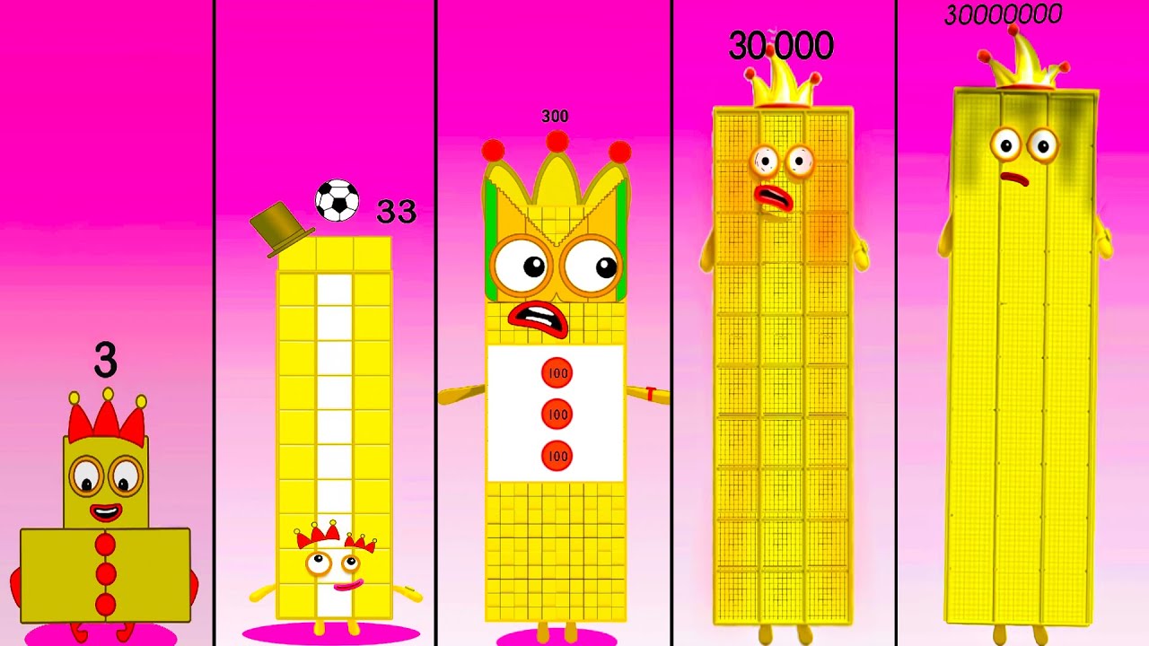 Sprunki OC ALL Numberblocks 03 - 30M | Compilation Incredibox 