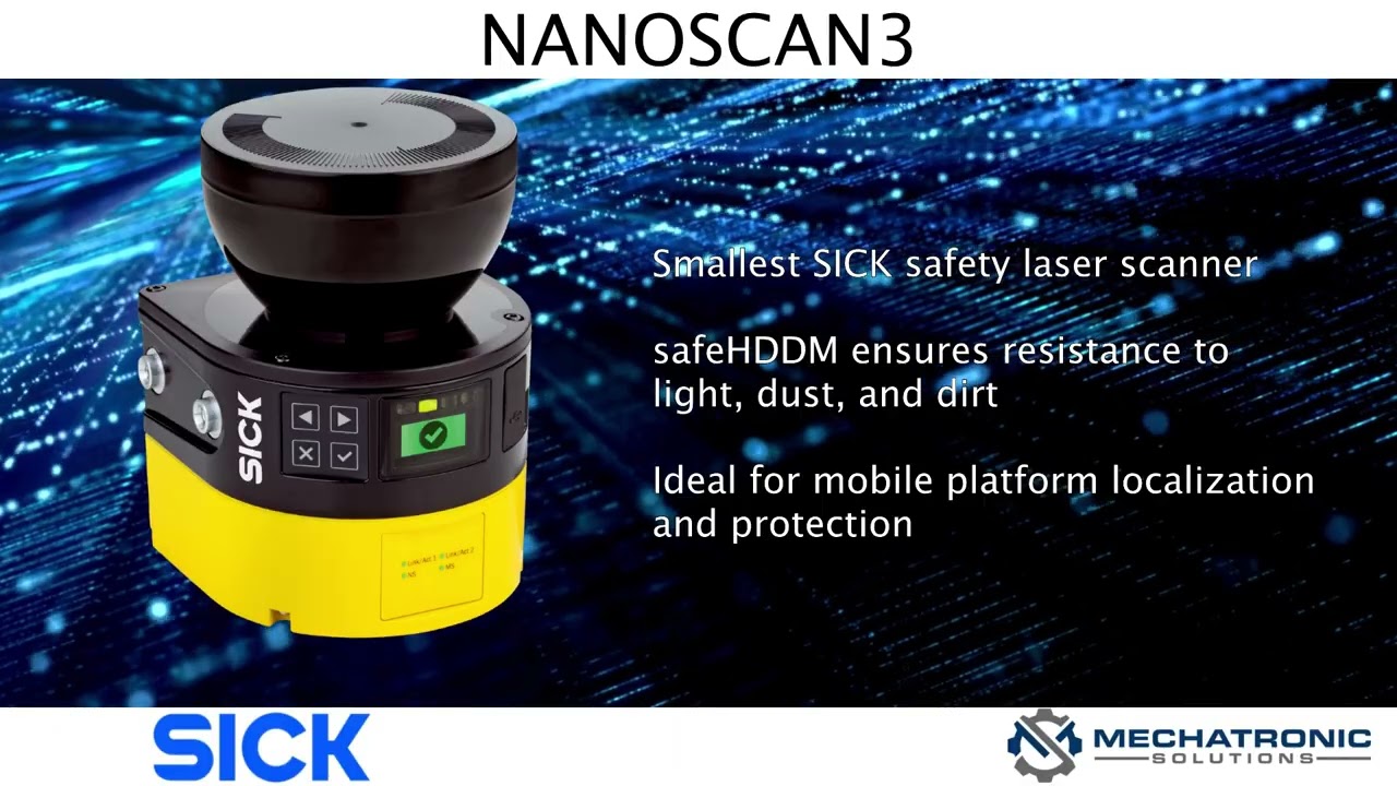 SICK nanoScan3 - July Product Catchup - 2026
