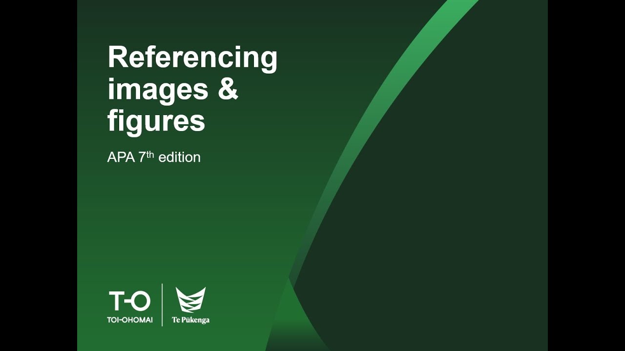 How To Reference Images & Figures Using APA 7th Edition
