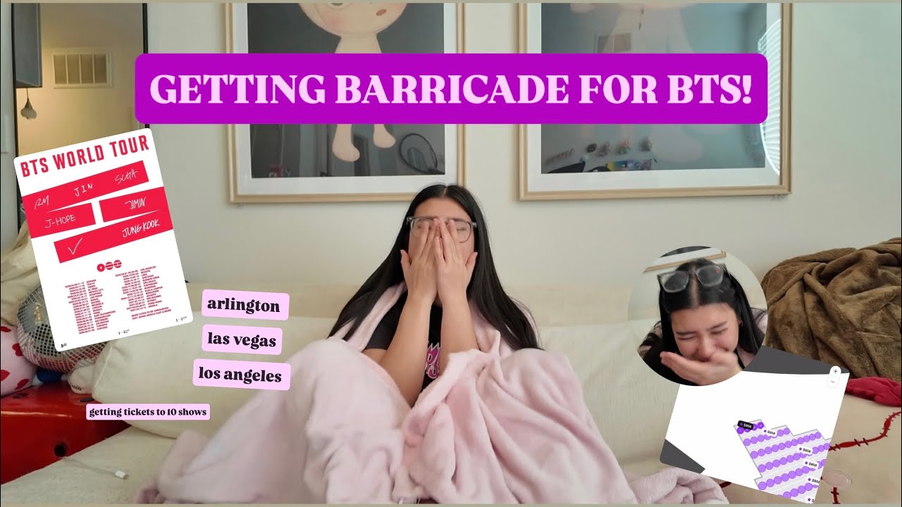 I GOT BARRICADE! BTS ARIRANG WORLD TOUR TICKETING EXPERIENCE (las vegas, arlington, los angeles)