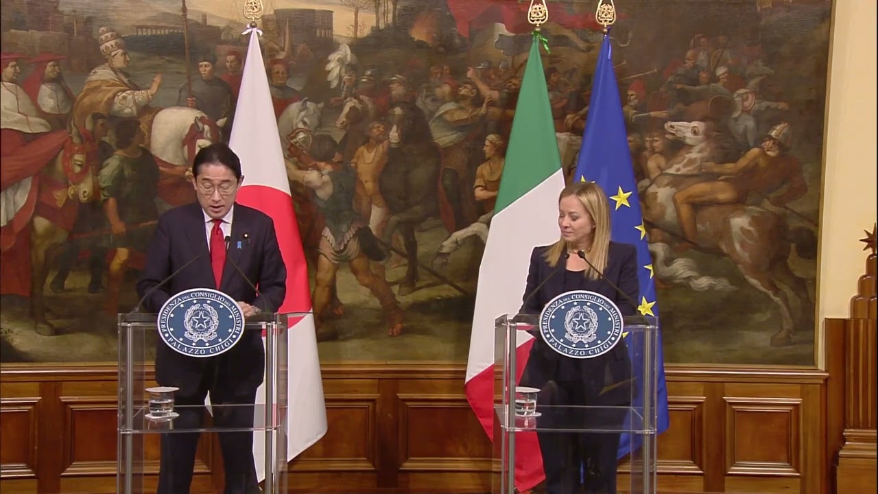 Dichiarazioni a margine incontro con Primo Ministro Giappone, Fumio Kishida. Seguiteci in diretta