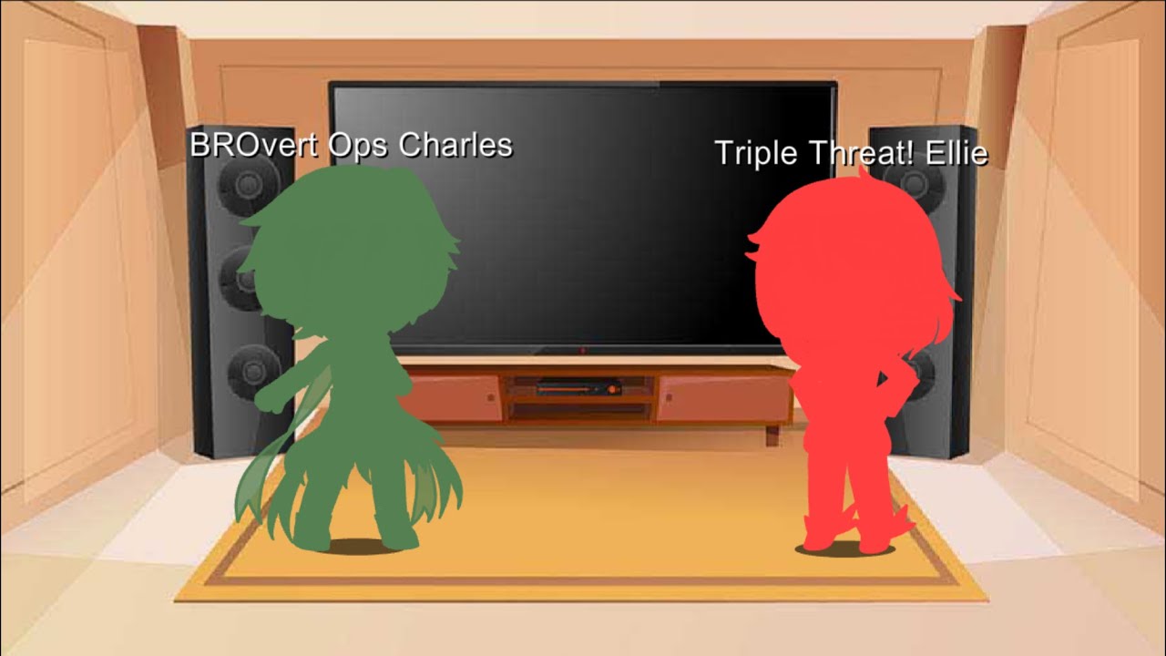 Henry Stickmin: BROvert! Charles and Triple Threat! Ellie react to two endings. Gacha Club