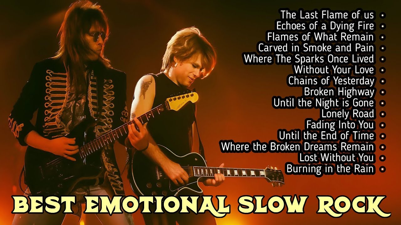 Best Emotional Slow Rock Ballad 80s 90s Playlist 2025 | Most Beautiful Love & Heartbreak Songs