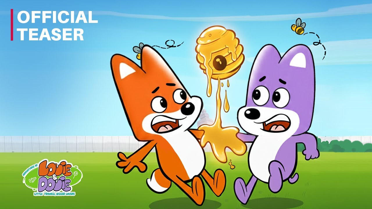 शहद में फँस गए लुई और डूई! 🍯😂| टीज़र : Louie & Douie! | Kids Cartoon | Best Hindi Cartoon for 2026