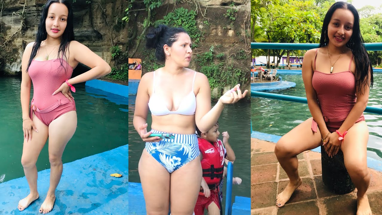 Lipe y Abby Usando un ESPECTACULAR BIKINI En Turicentro El Capulìn de Moncagua P1
