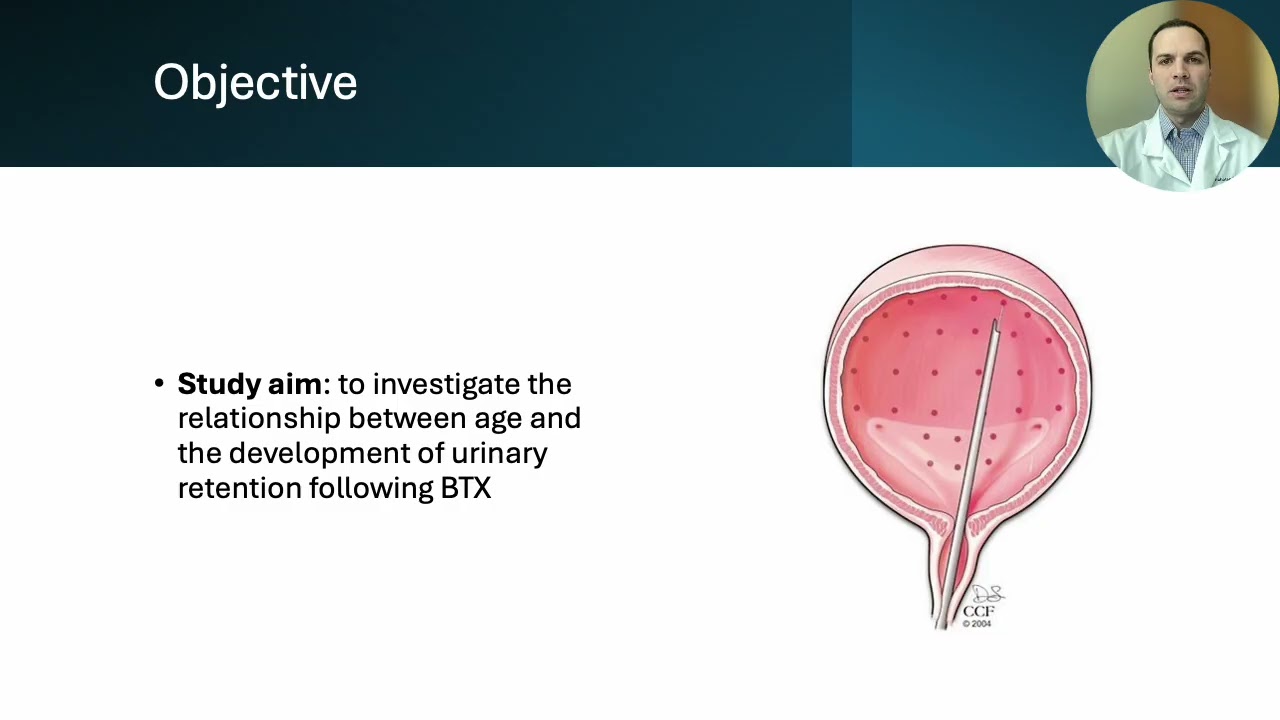 Age and Urinary Retention in Women After Botox Treatment for Overactive Bladder