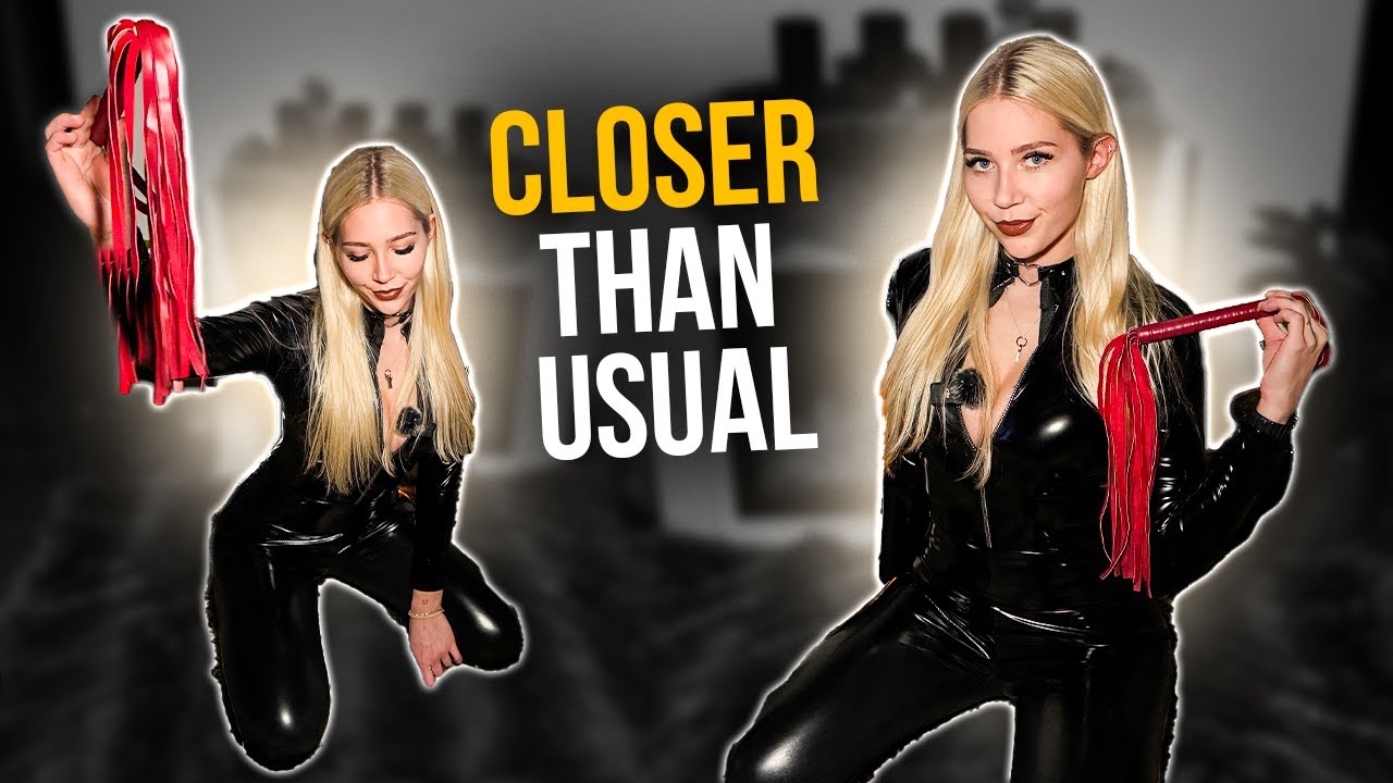 [4K USA ASMR] Closer Than Usual 🖤 Latex Touch, Impact Sounds & Real Texture Focus