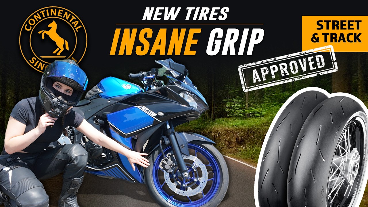 Wrażenia i recenzja opon ContiAttack SM 2 | Testowane na motocyklu sportowym!