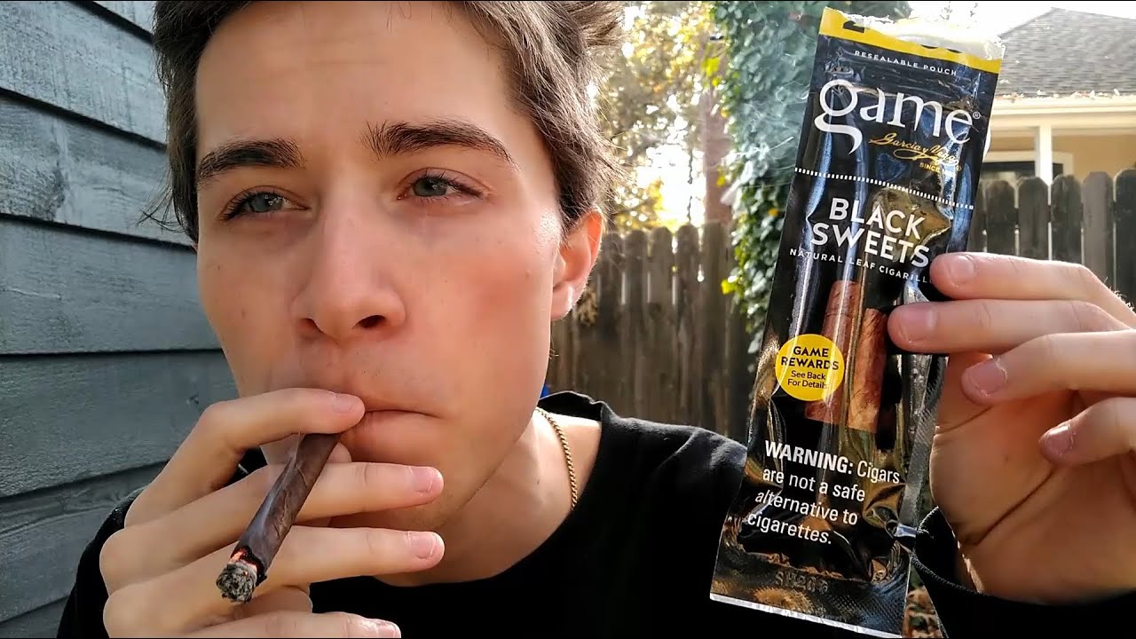 Smoking a Game Black Sweets Cigarillo - Review