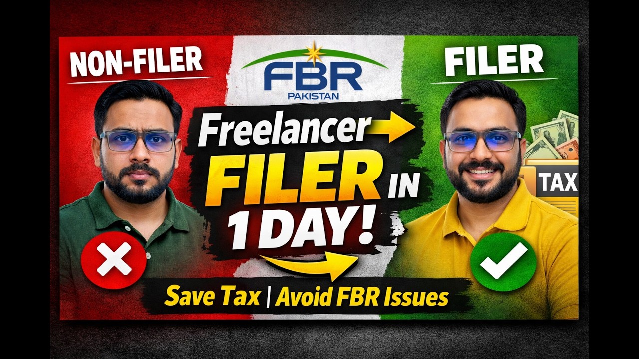 How Freelancers Become Tax Filer in Pakistan (Step-by-Step 2026)