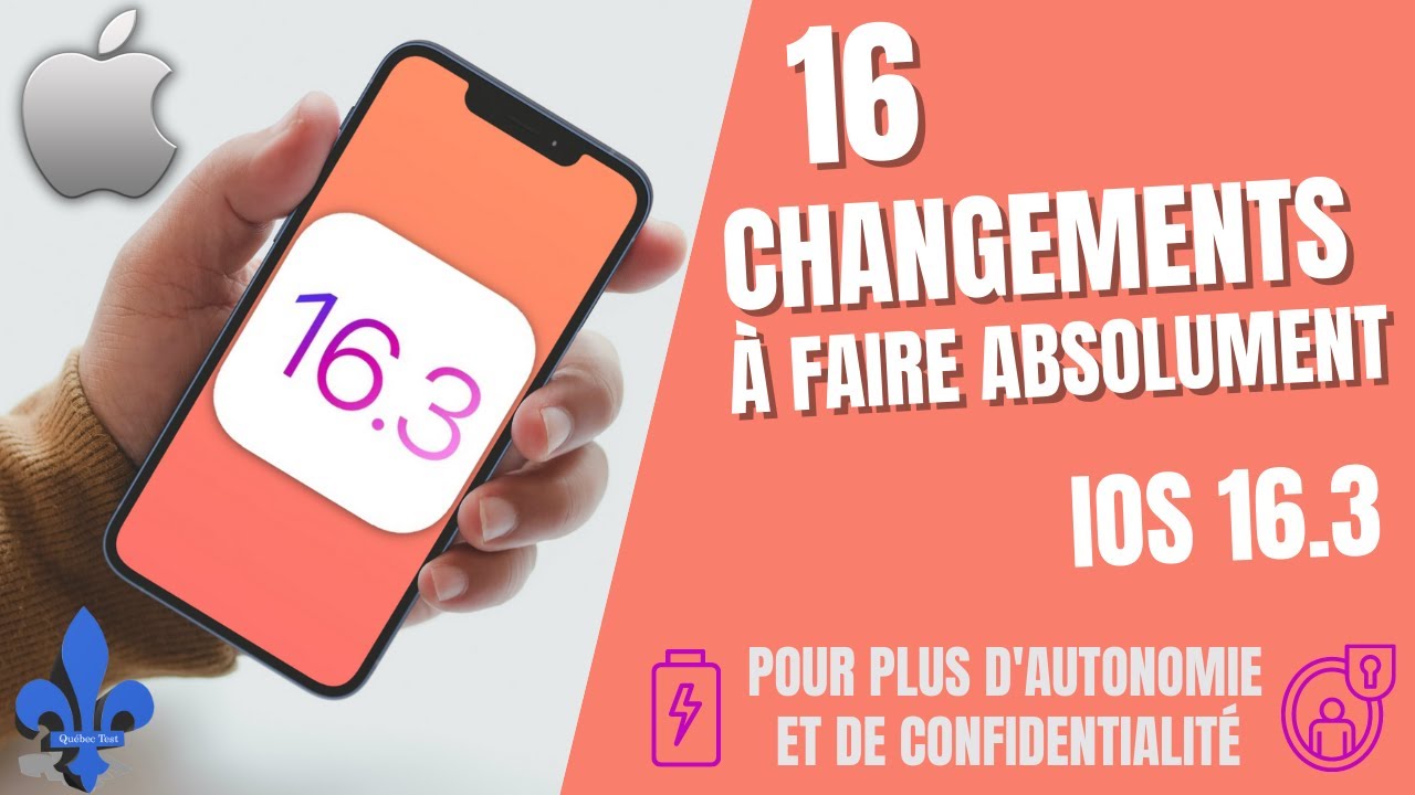 16 astuces infaillibles pour &eacute;conomiser la batterie de votre iPhone sous iOS 16.3