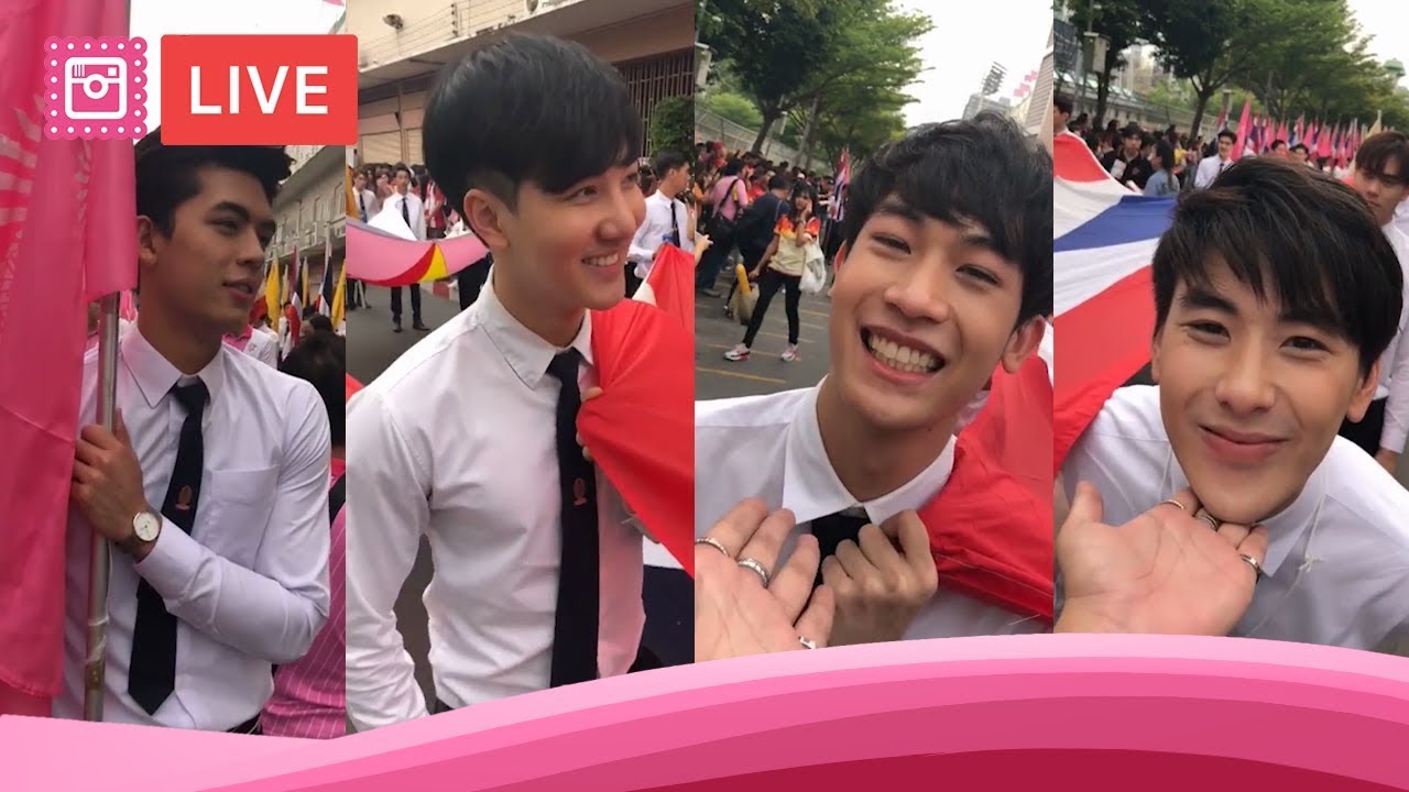 #ChulaCuteBoy's IG Live - ขบวนธง #CUTUBall72
