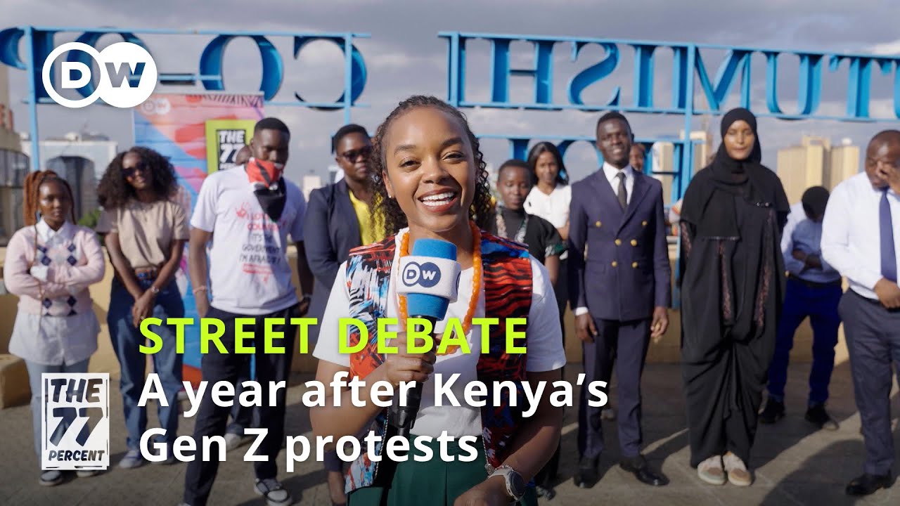 Kenya's Gen Z protests one year on: Has anything changed? | The 77 Percent Street Debate