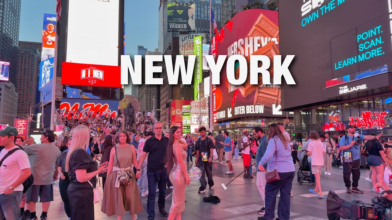 New York City LIVE Manhattan on Sunday Labor Day Weekend 2026 (September 6, 2026)