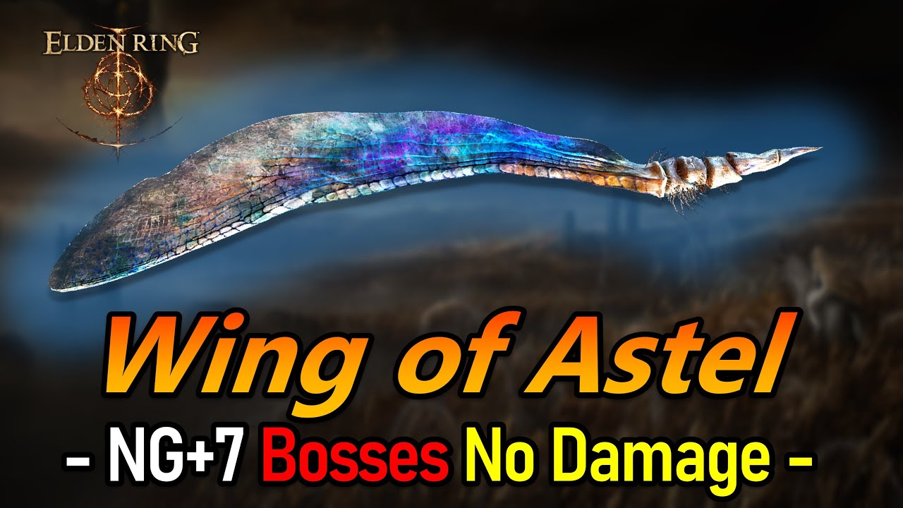 Elden Ring - Wing of Astel Build vs NG+7 Bosses (No Damage) [1.16 ver]