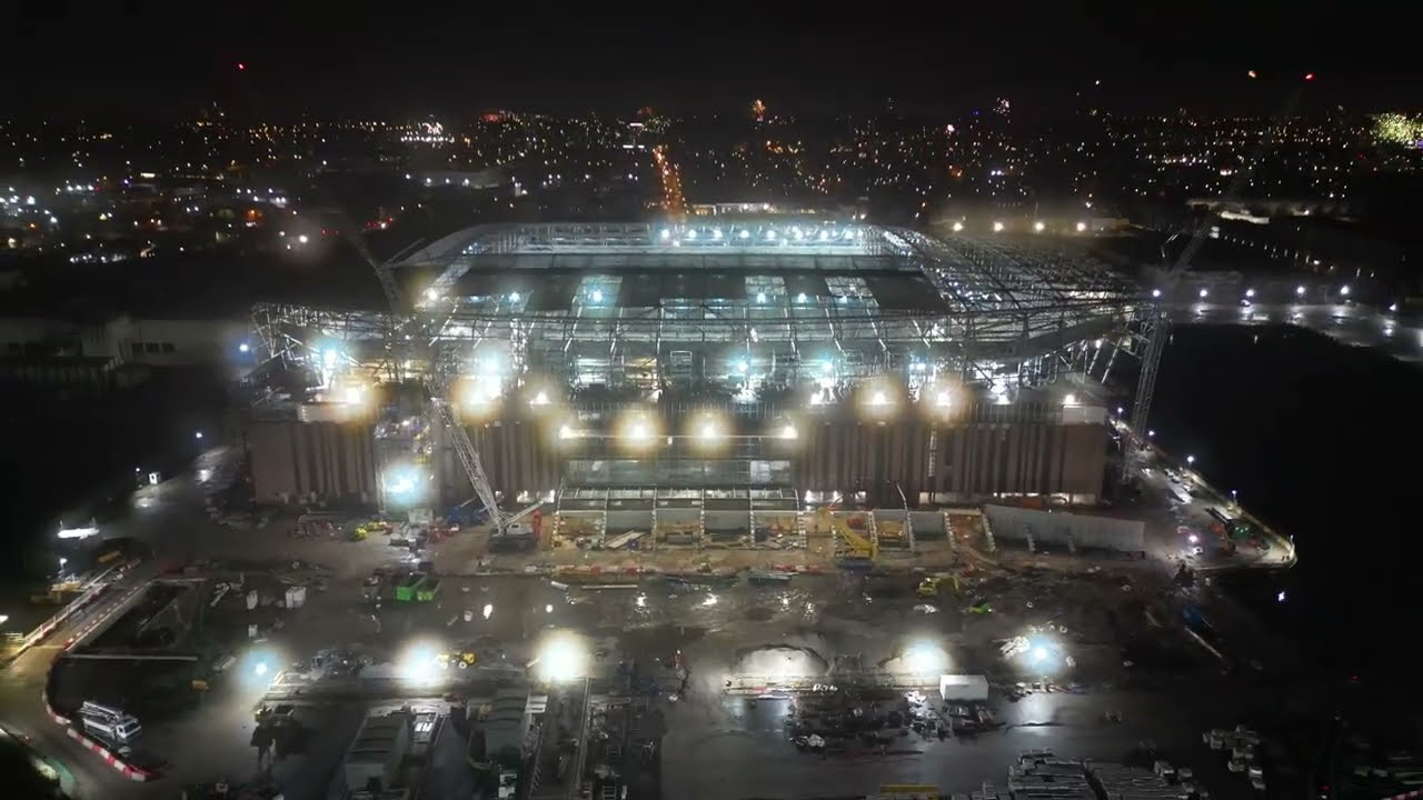 NEW Everton Stadium Bramley Moore Dock 05 11 23 (Re Upload See Below)