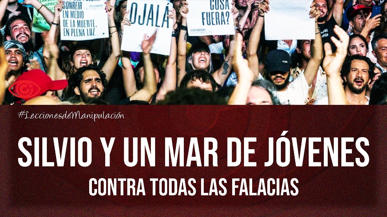 Silvio y un mar de jóvenes contra todas las falacias