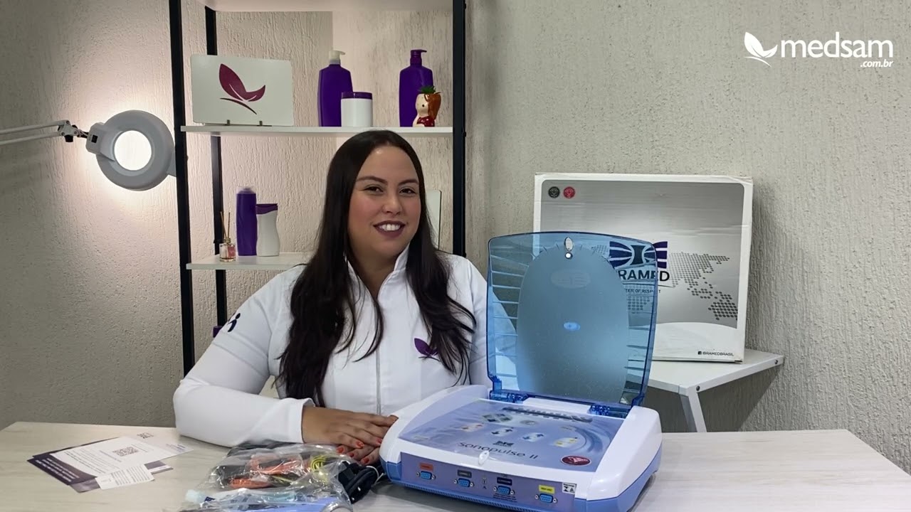 Conheça o Sonopulse II - Ultrassom de 1MHz e 3MHz para estética e fisioterapia