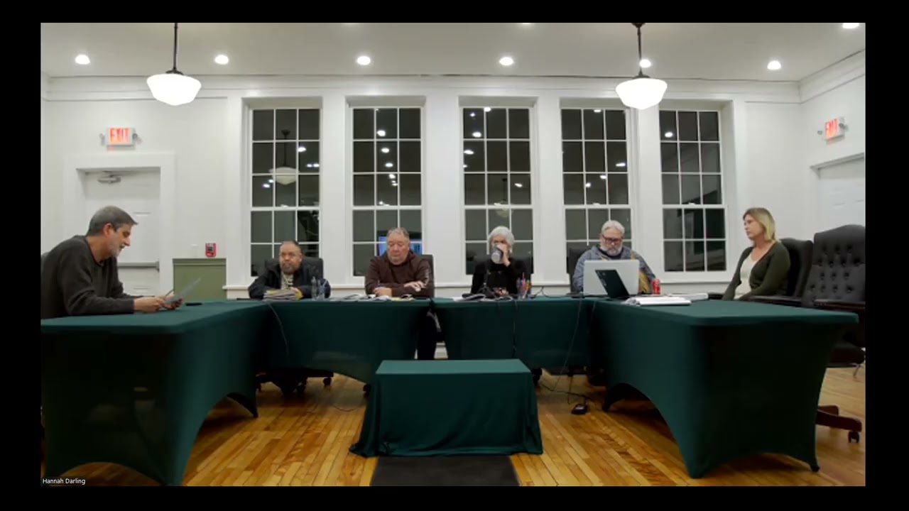 02/12/2026 Selectboard Meeting