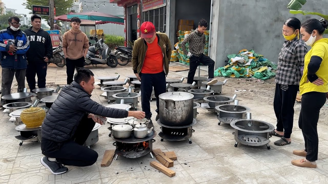 Mở Kho Bếp Củi Hiện Đại Nhất Việt Nam Chính là Đây Chứ Đâu - Trần Thành Hữu