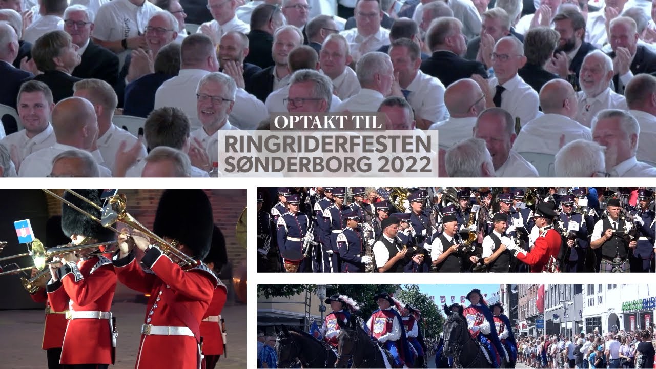 Optakt til Ringriderfesten i Sønderborg 2022
