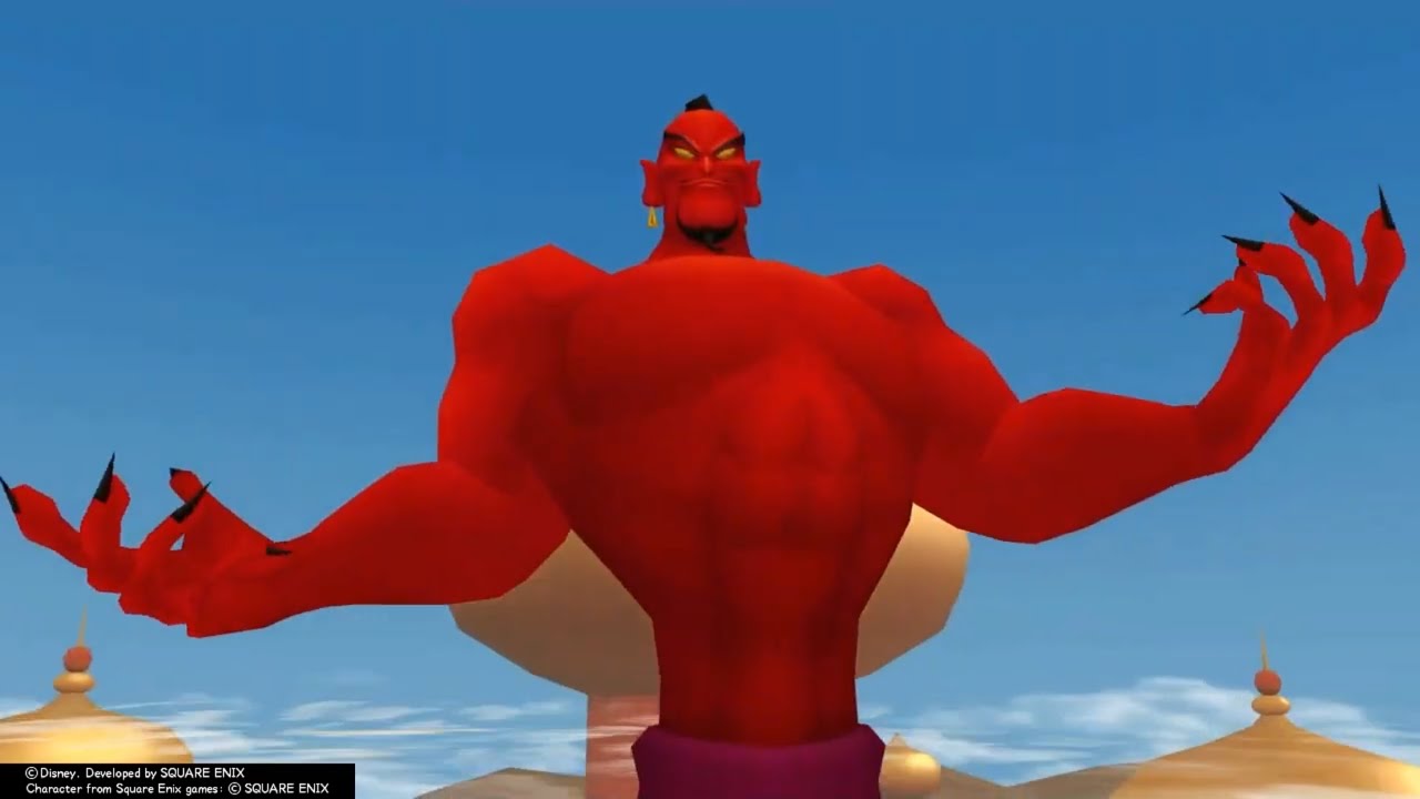 KH2FM Genie Jafar (No Damage) (Level 1 Critical Mode w/Restrictions)