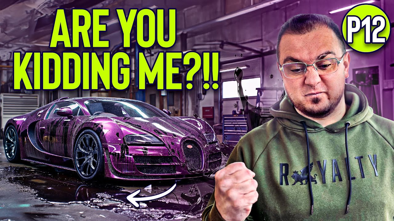 Восстановление затопленного Bugatti Veyron | ЧАСТЬ 12